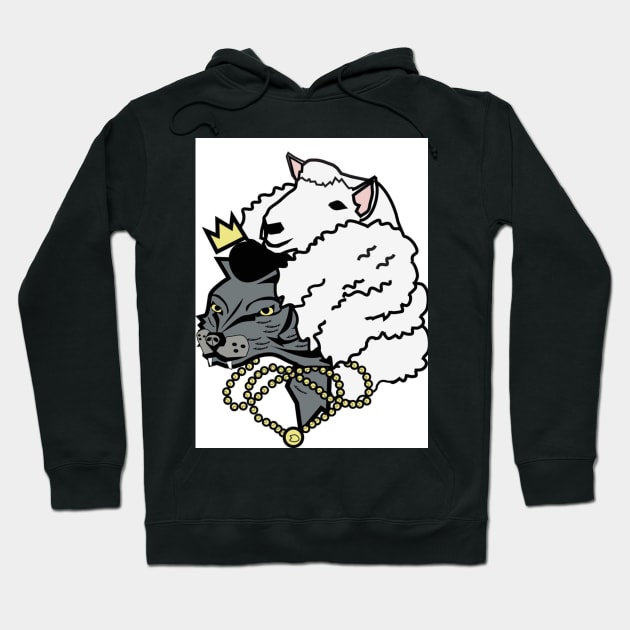 wolf in sheep clothing Hoodie by brandonfoster1650